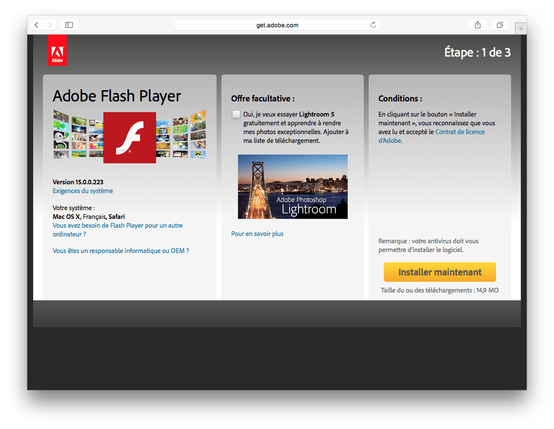 Adobe Flash Player For Mac Os X Yosemite